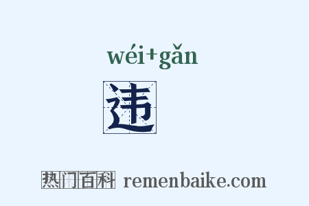 违扞是什么意思的图片